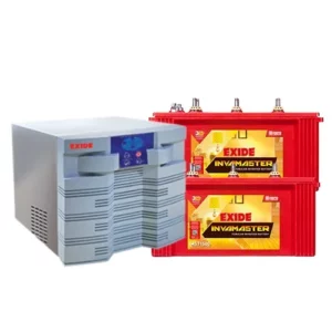 Exide 2KVA HKVA Inverter and Exide Inva Master IMST1500 150Ah Battery