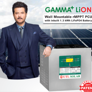 UTL Gamma Plus Li On 1KVA MPPT with in built Lithium Battery