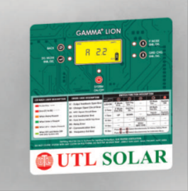 UTL Gamma Plus Li On 1KVA MPPT with in built Lithium Battery